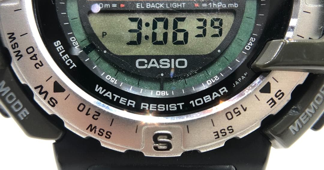 CASIO PROTREK PRT-40 Digital Men's Watch — Japanese