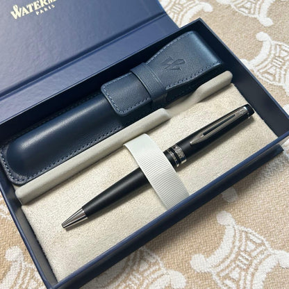 Waterman Expert Essential Matte Black CT unused ballpoint pen with box and accessories