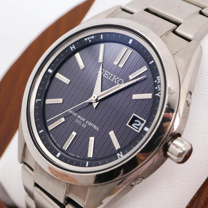 SEIKO SBTR009 Solar Men's Watch — Japanese