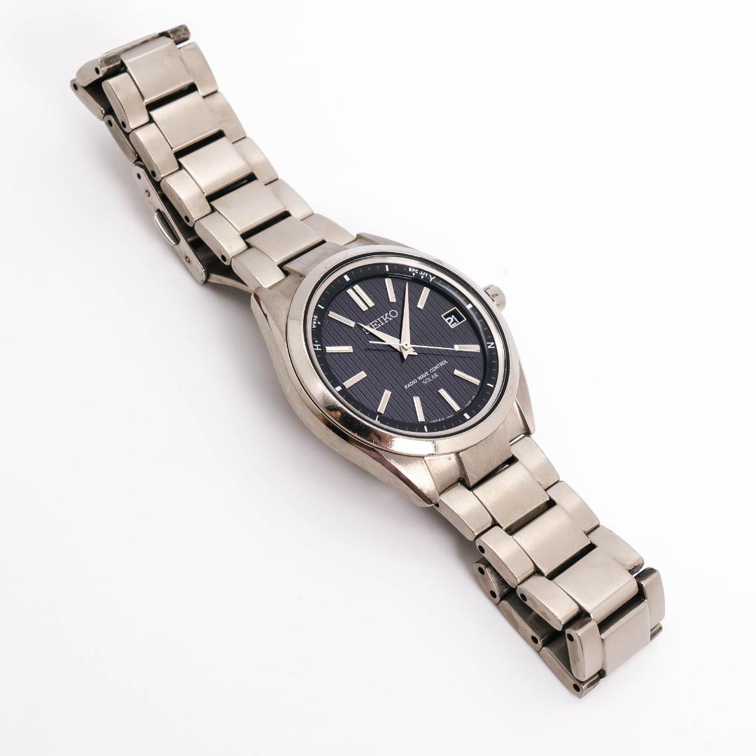 SEIKO SBTR009 Solar Men's Watch — Japanese