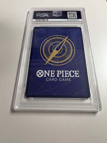 PSA 10 One Piece Dracule Mihawk SR — OP01-070 — Japanese