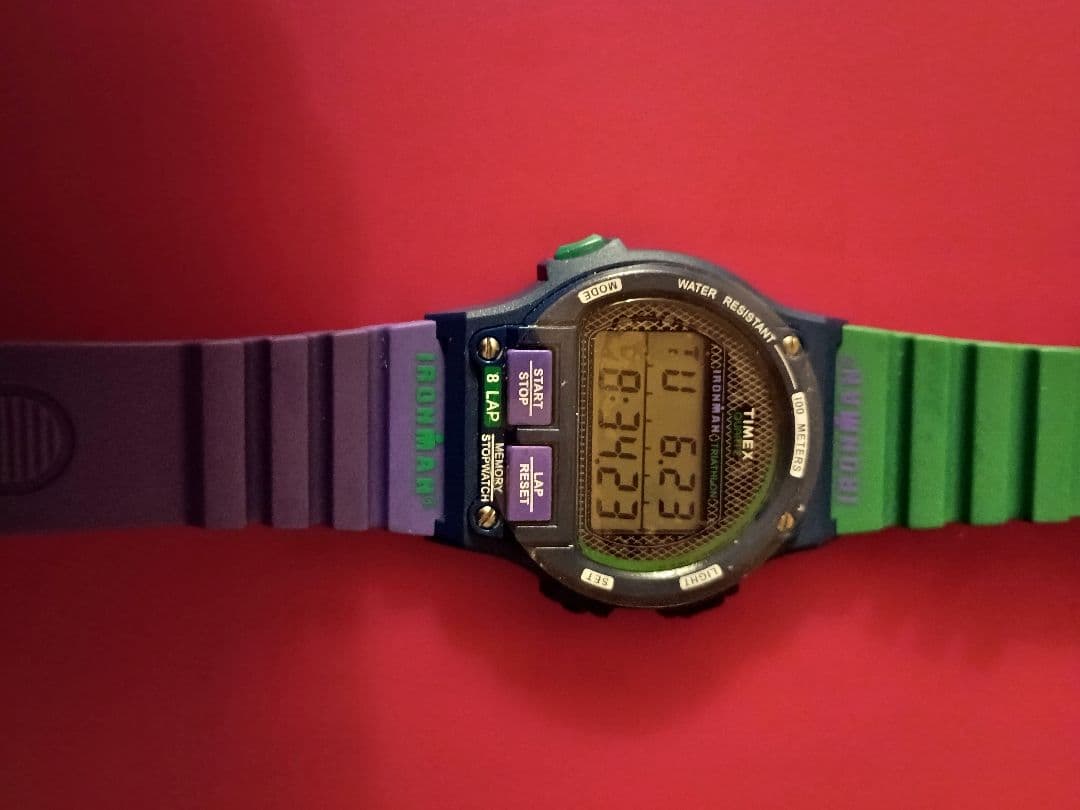 TIMEX IRNMAN Triathlon 8 Lap Digital Men's Watch — Japanese