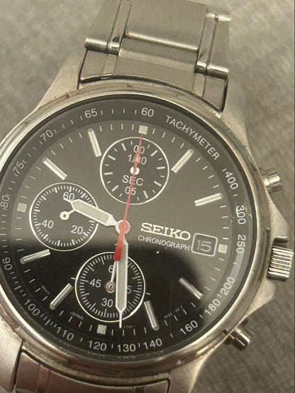 SEIKO 7T92-0BA0 Quartz Men's Watch — Japanese