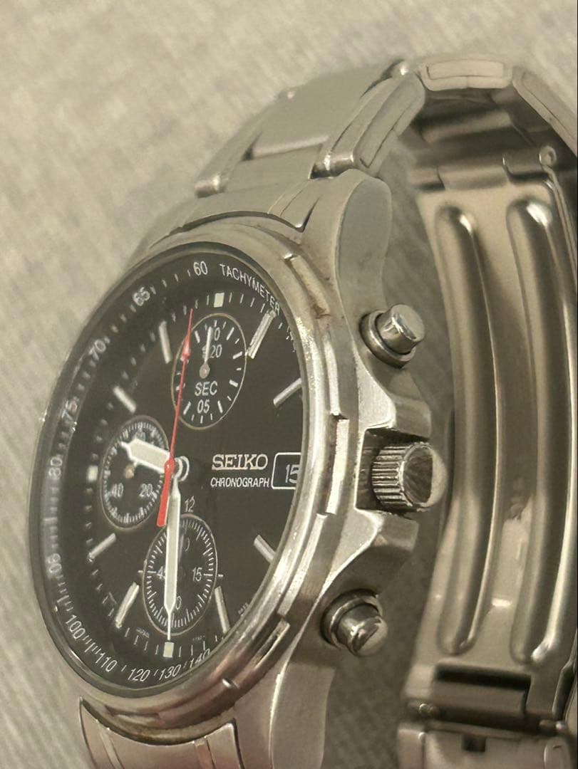 SEIKO 7T92-0BA0 Quartz Men's Watch — Japanese