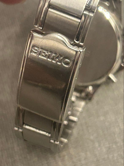 SEIKO 7T92-0BA0 Quartz Men's Watch — Japanese