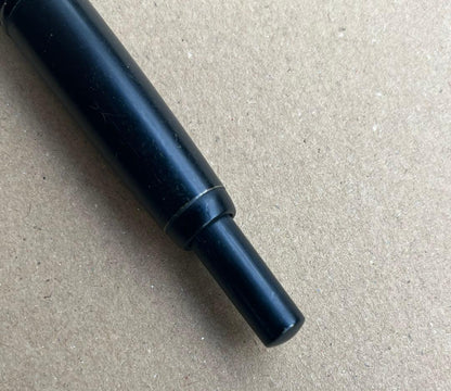 Pilot fountain pen with 18K 750 fine nib in black shown on a white background