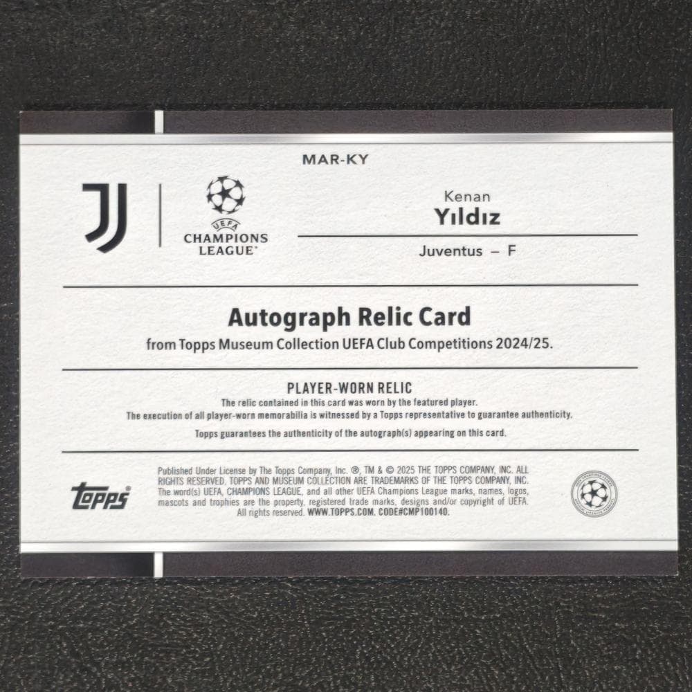 Kenan Yildiz Sign Juventus — Japanese