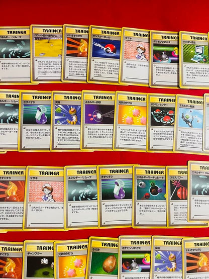 Pokemon Pokemon Card Old Back Trainer Collection Set of 60 — Japanese