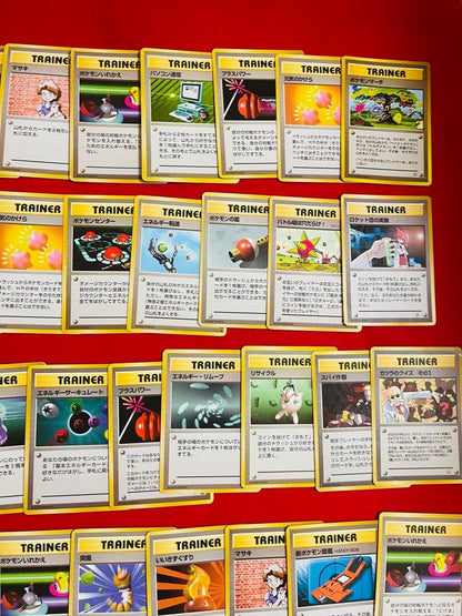 Pokemon Pokemon Card Old Back Trainer Collection Set of 60 — Japanese