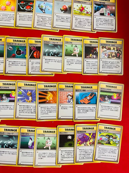 Pokemon Pokemon Card Old Back Trainer Collection Set of 60 — Japanese