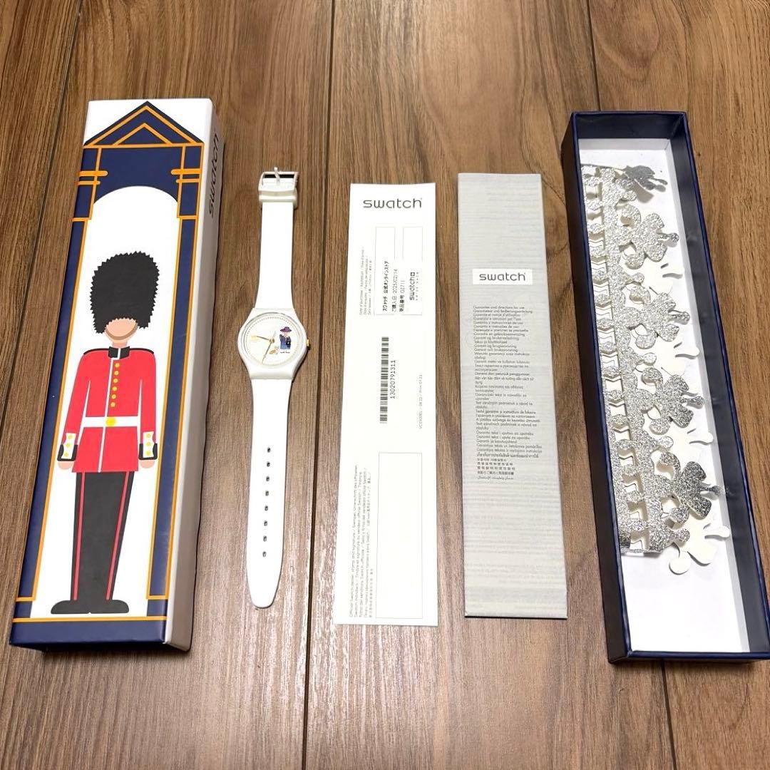swatch Elizabeth Queen 70th Anniversary Model Quartz Men's — Japanese