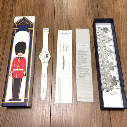 swatch Elizabeth Queen 70th Anniversary Model Quartz Men's — Japanese