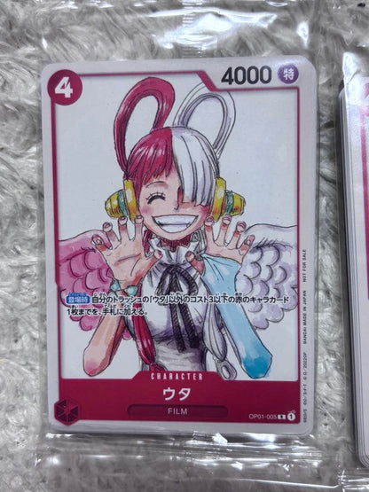 One Piece One Piece Film Red Uta Special Card Set Pack — Japanese