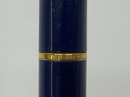 WATERMAN navy mechanical pencil with gold metal accents model KD 1234.01.5678 in used condition