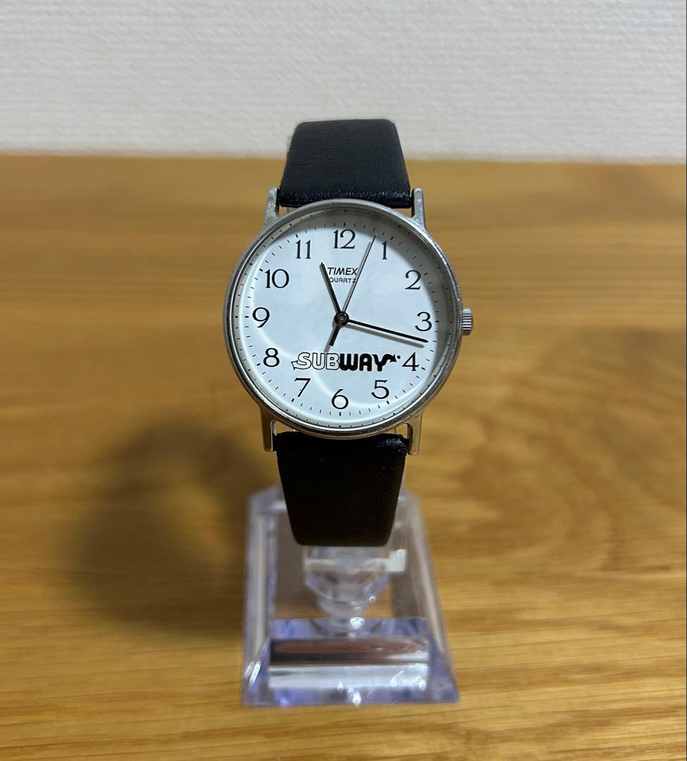TIMEX SUBWAY 企業モノ Quartz Men's Watch — Japanese