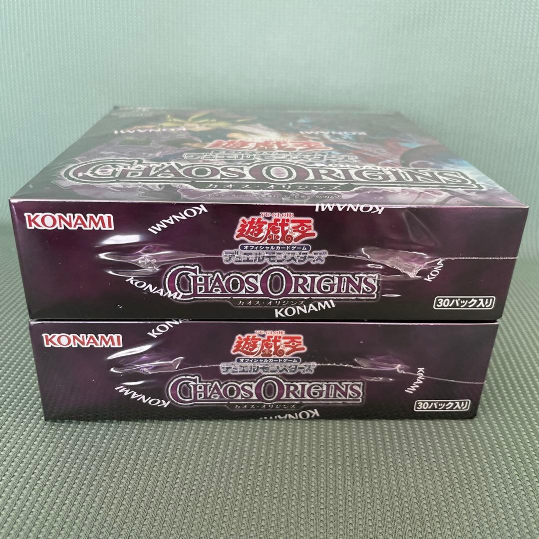Yu-Gi-Oh Yu-Gi-Oh! Chaos Origins 2Box Shrink Pack + Limited Pack Box — Japanese