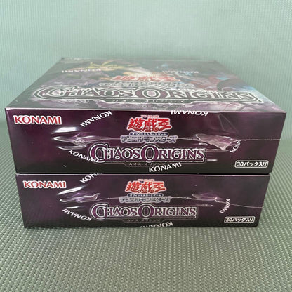 Yu-Gi-Oh Yu-Gi-Oh! Chaos Origins 2Box Shrink Pack + Limited Pack Box — Japanese