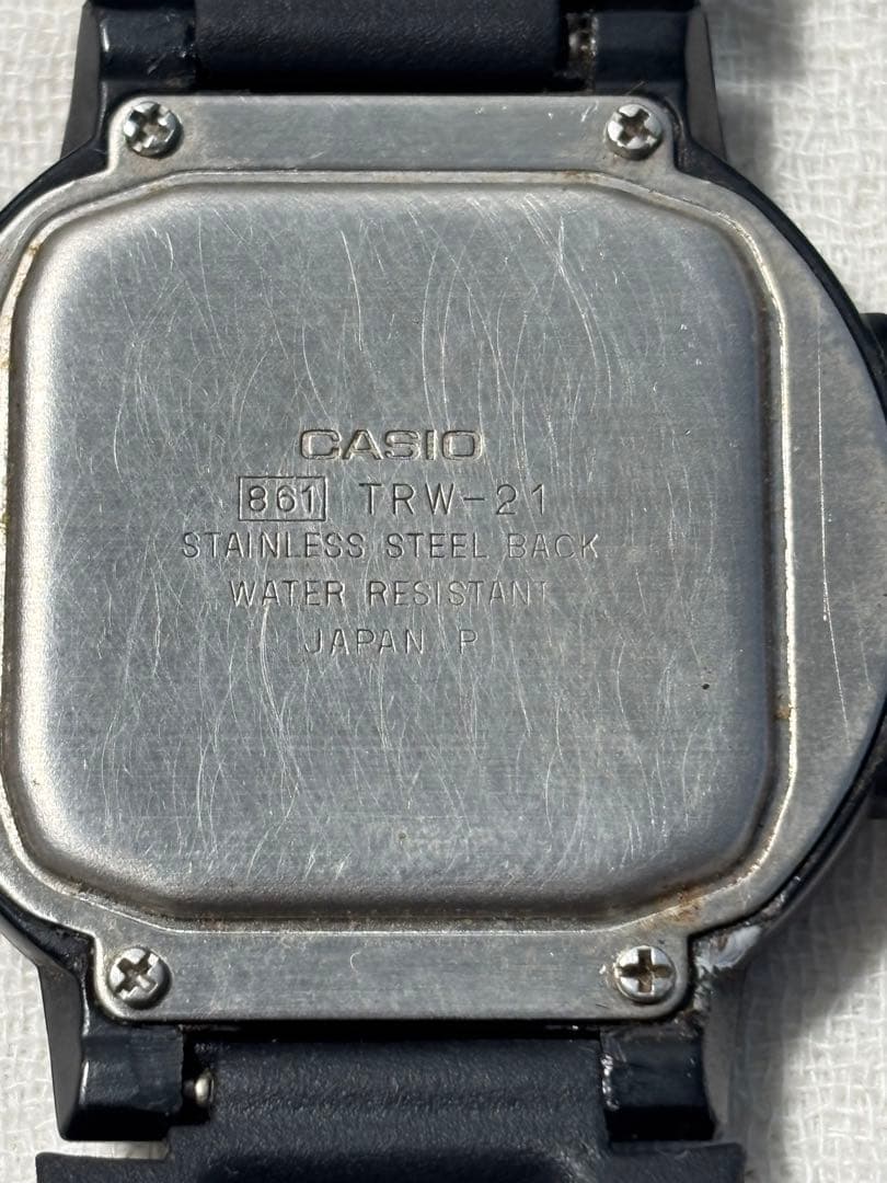 CASIO TRW-21 Digital Men's Watch — Japanese