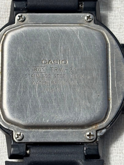 CASIO TRW-21 Digital Men's Watch — Japanese