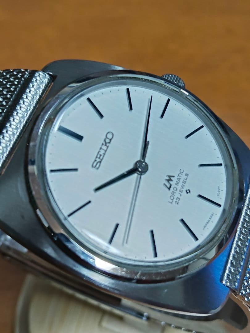 SEIKO 5601-7010 Automatic Men's Watch — Japanese
