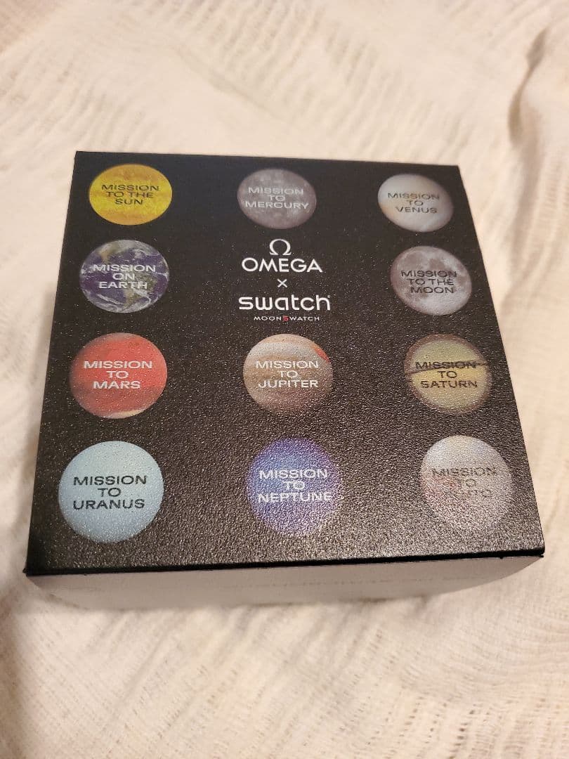 swatch Mission to the Moon Analog Men's — Japanese