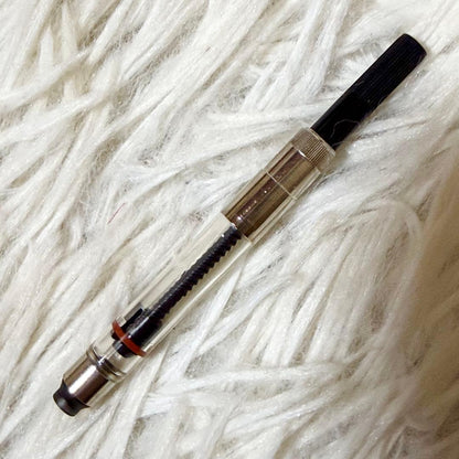 Waterman Expert DX White CT fountain pen with fine nib, storage case, converter, cartridges, and original box
