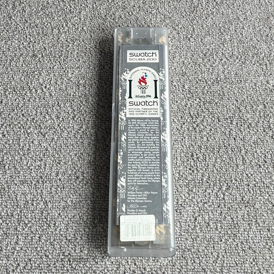 swatch SCUBA 200 1996 Atlanta Olympics Quartz Men's — Japanese