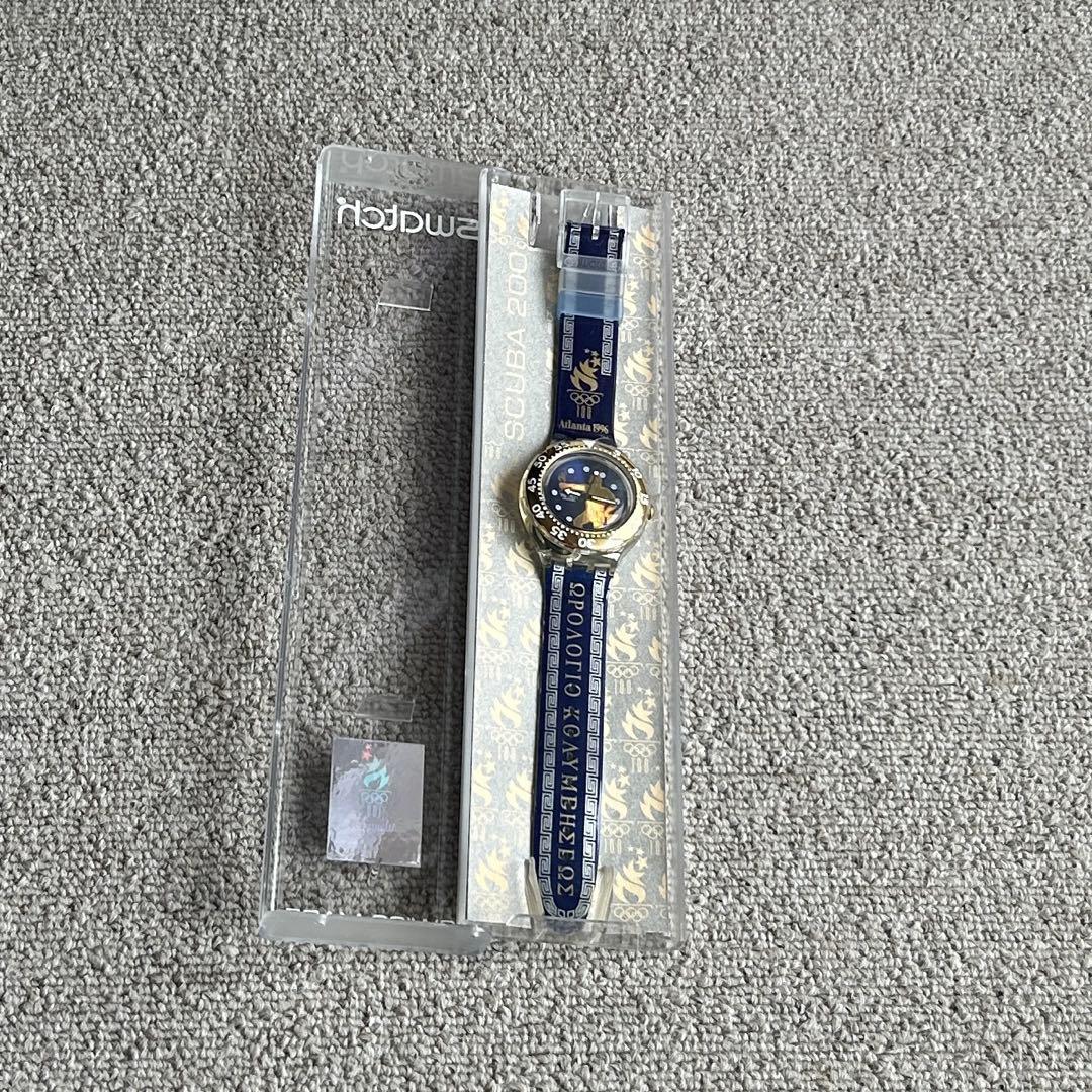 swatch SCUBA 200 1996 Atlanta Olympics Quartz Men's — Japanese