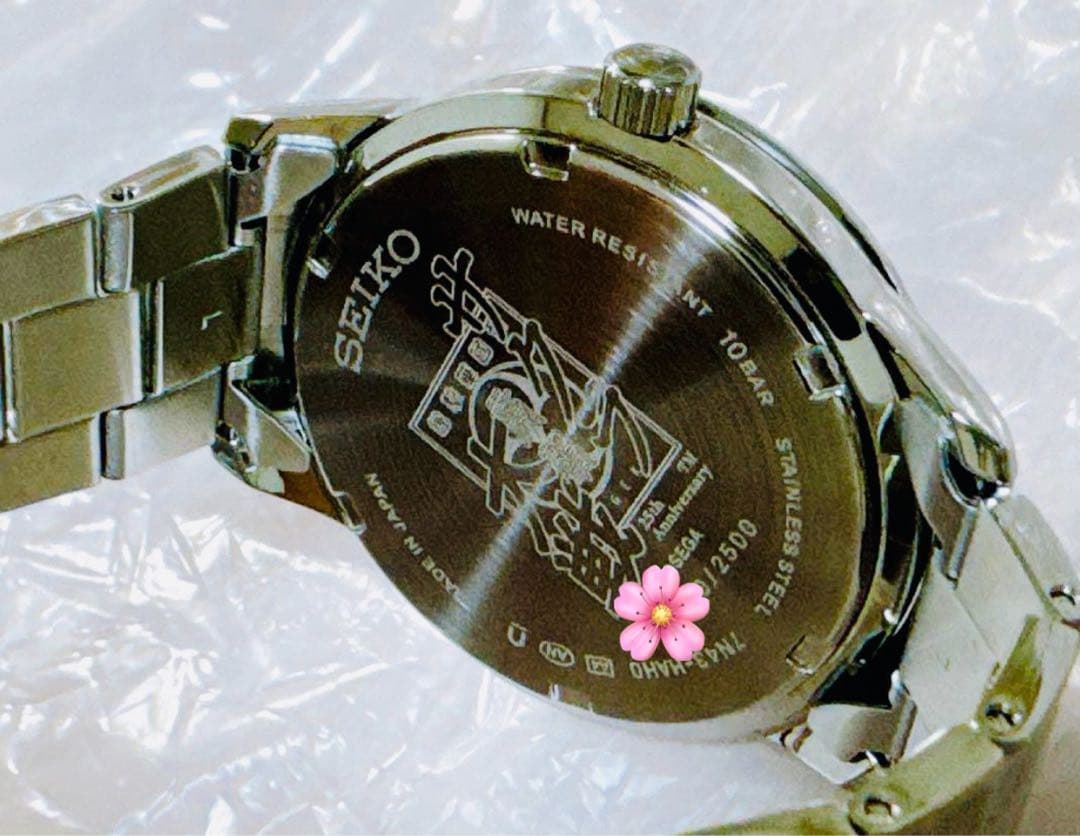 SEIKO Sakura Taisen 25th Anniversary Model Quartz Men's Watch — Japanese