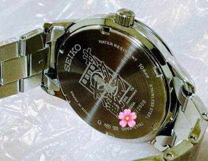 SEIKO Sakura Taisen 25th Anniversary Model Quartz Men's Watch — Japanese