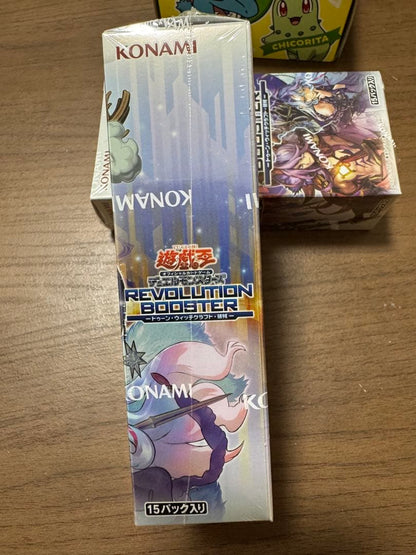 Yu-Gi-Oh Yu-Gi-Oh! REVOLUTION BOOSTER Unopened 1 BOX with Shrink Wrap Box — Japanese