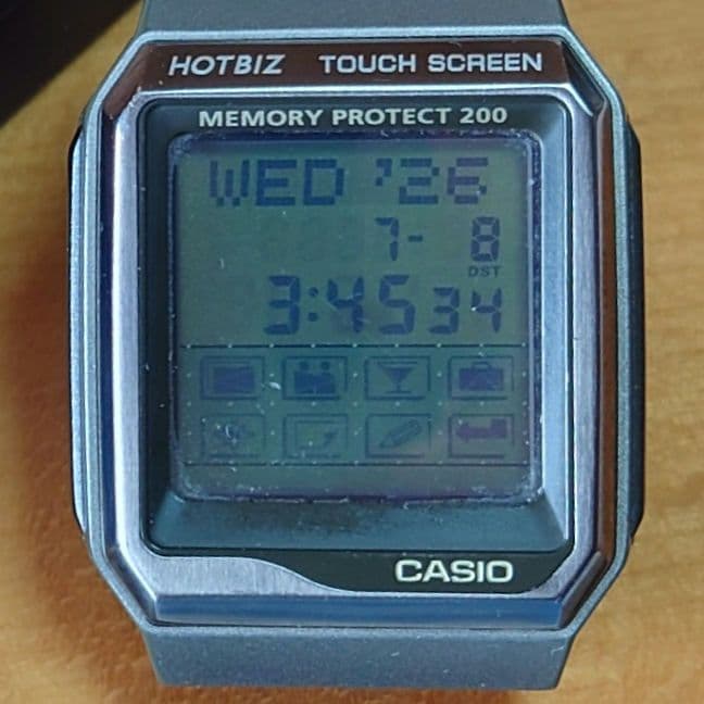 CASIO VDB-2000 Digital Men's Watch — Japanese