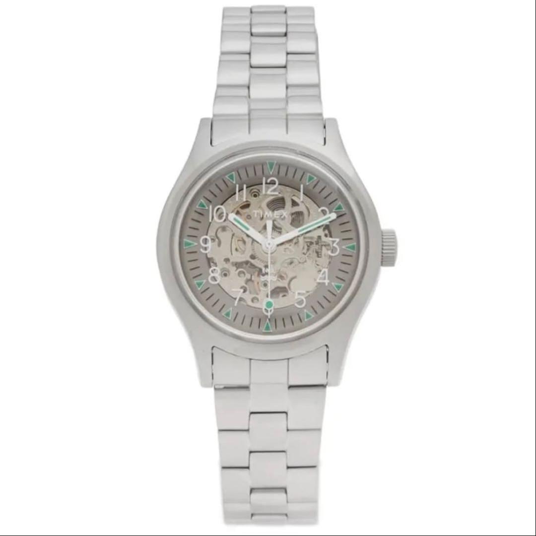 TIMEX × END Skeleton Automatic Men's Watch — Japanese