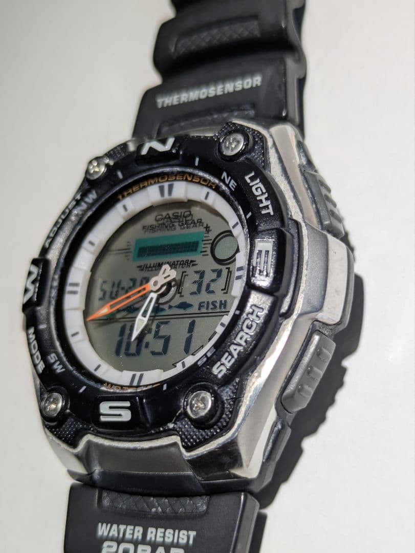 CASIO AQW-101 Quartz Men's Watch — Japanese