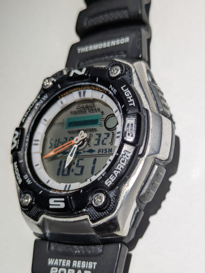 CASIO AQW-101 Quartz Men's Watch — Japanese