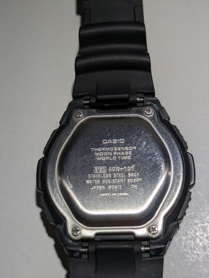 CASIO AQW-101 Quartz Men's Watch — Japanese