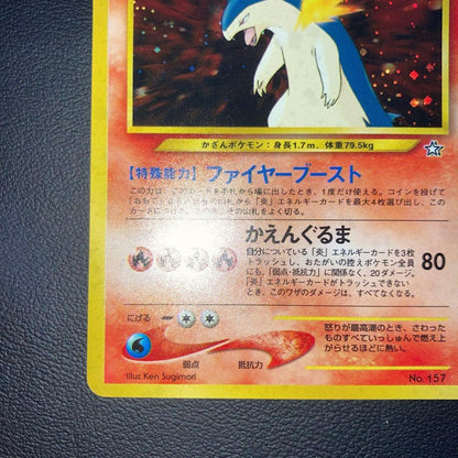 Pokemon Typhlosion — Japanese