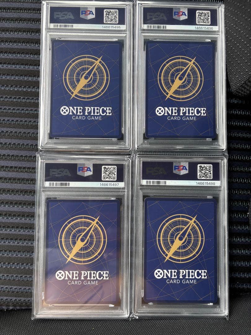 PSA 10 One Piece One Piece 2nd Anniversary Four Consecutive Cards L — Japanese