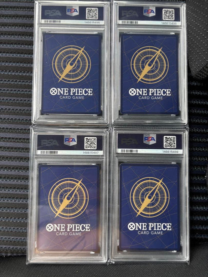 PSA 10 One Piece One Piece 2nd Anniversary Four Consecutive Cards L — Japanese