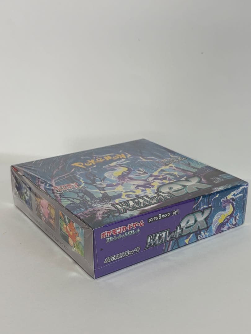 Pokemon Pokémon Trading Card Game Violetex with Shrink-Wrapped Box and 3 Promo Packs Box — SV Expansion Pack Violet ex — Japanese