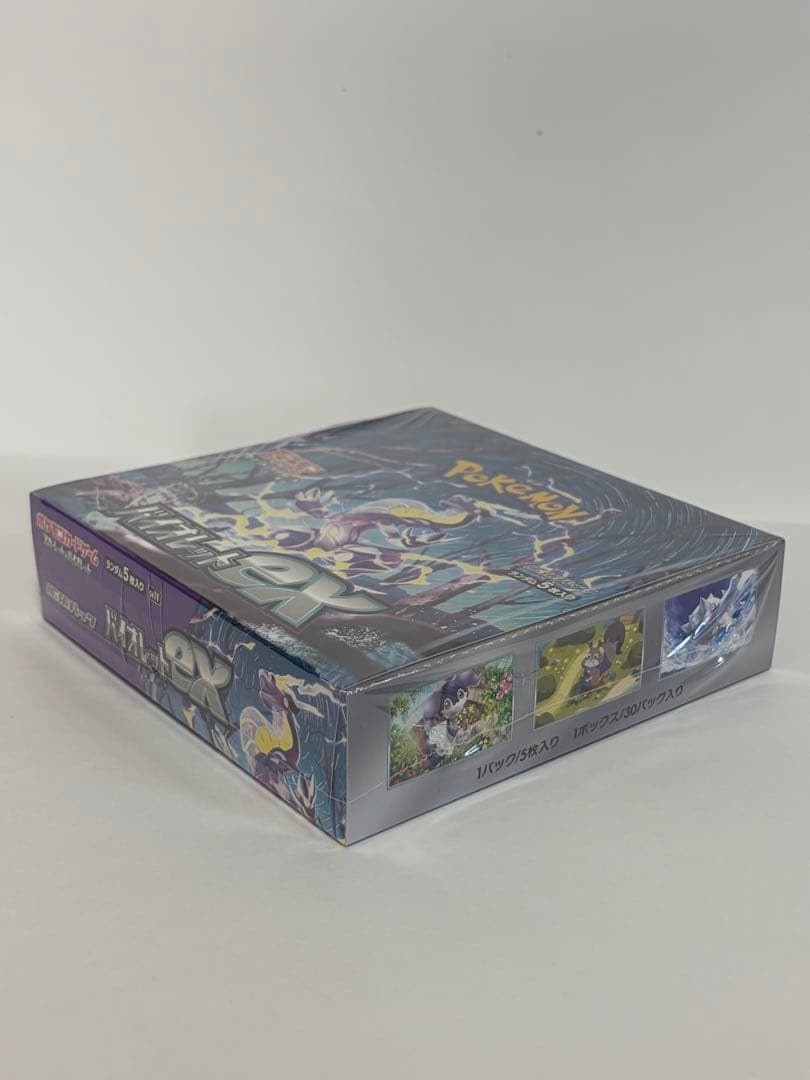 Pokemon Pokémon Trading Card Game Violetex with Shrink-Wrapped Box and 3 Promo Packs Box — SV Expansion Pack Violet ex — Japanese