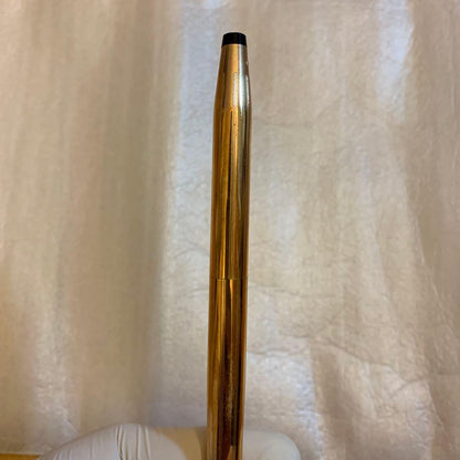 Cross 14KT Gold Filled Fountain Pen with slight scratches and dirt, made in USA