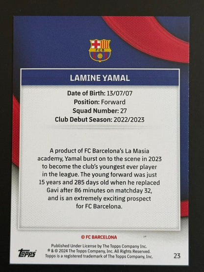 Yamal Lamine Rookie Card — Japanese