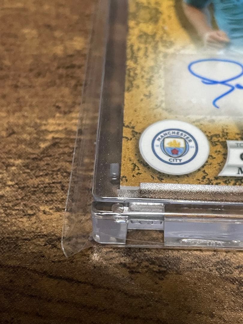 Gareth Barry Autographed Card — Japanese