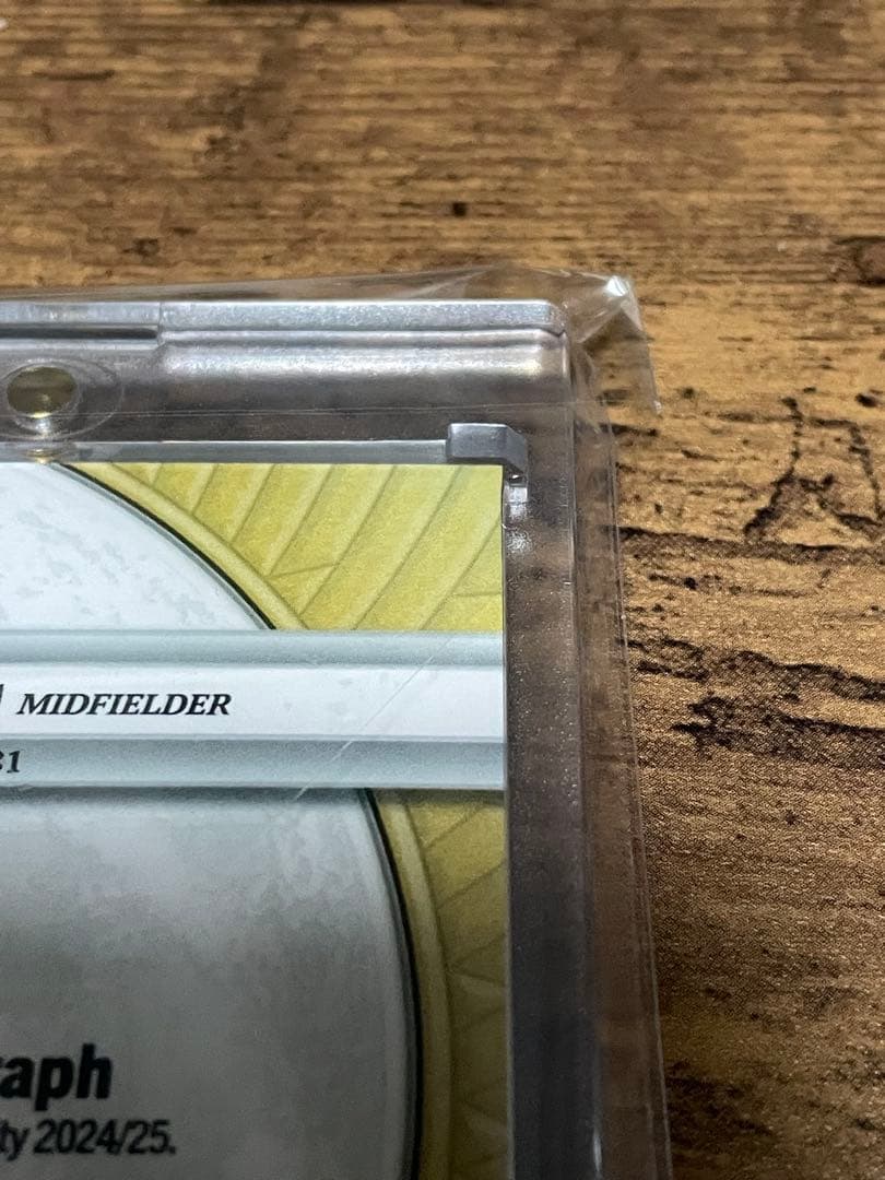 Gareth Barry Autographed Card — Japanese