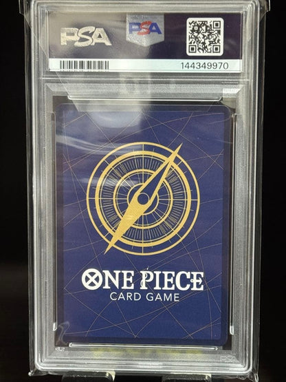 PSA 10 One Piece Today Only PSA10 Divine Shield Purple Parallel — Japanese