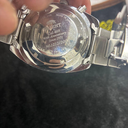 ORIENT World Stage CAL.469 40th Anniversary Limited Automatic Men's Watch — Japanese