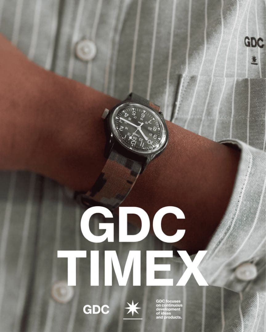 TIMEX GDC ミリタリーウォッチ 熊谷隆志 Men's Watch — Japanese