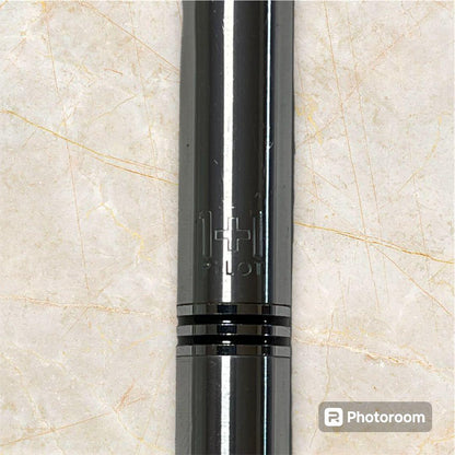 Silver Pilot 1+1 Multi-Functional Ballpoint Pen with push-button and mechanical pencil function