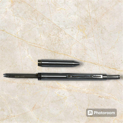 Silver Pilot 1+1 Multi-Functional Ballpoint Pen with push-button and mechanical pencil function